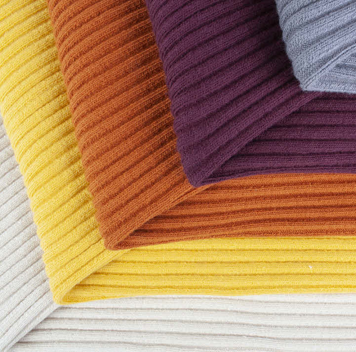 Grogram Cloth Organic cotton rib fabrics - GOTS certified