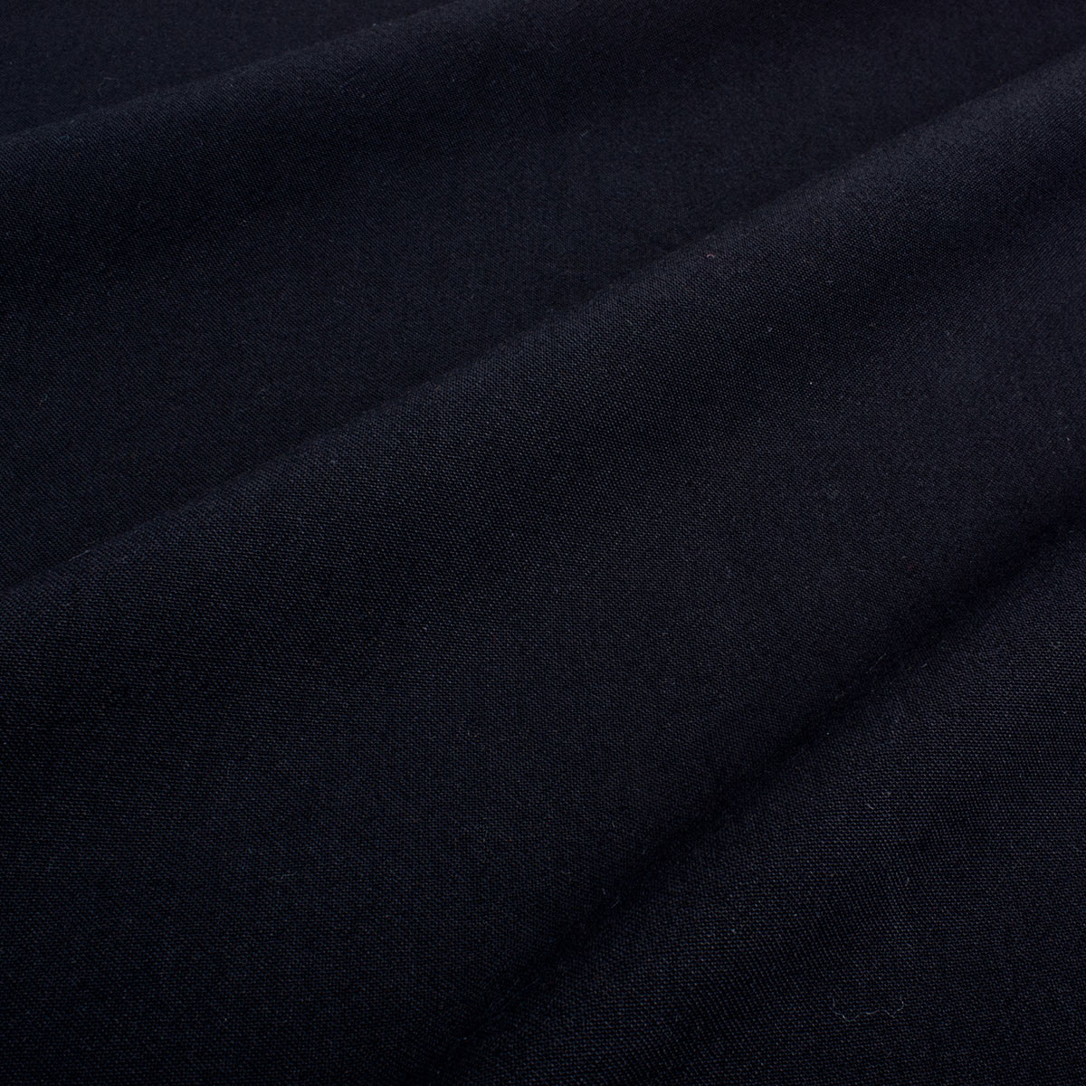 Crape Meaning Organic cotton crepe fabric in black colour | GOTS-certified