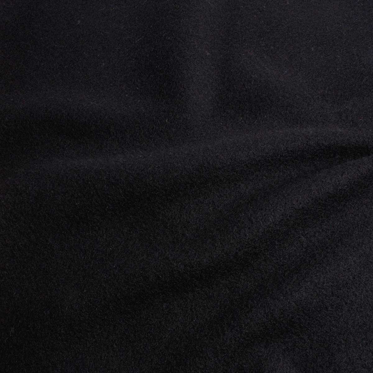 Very heavy twill pure new wool black