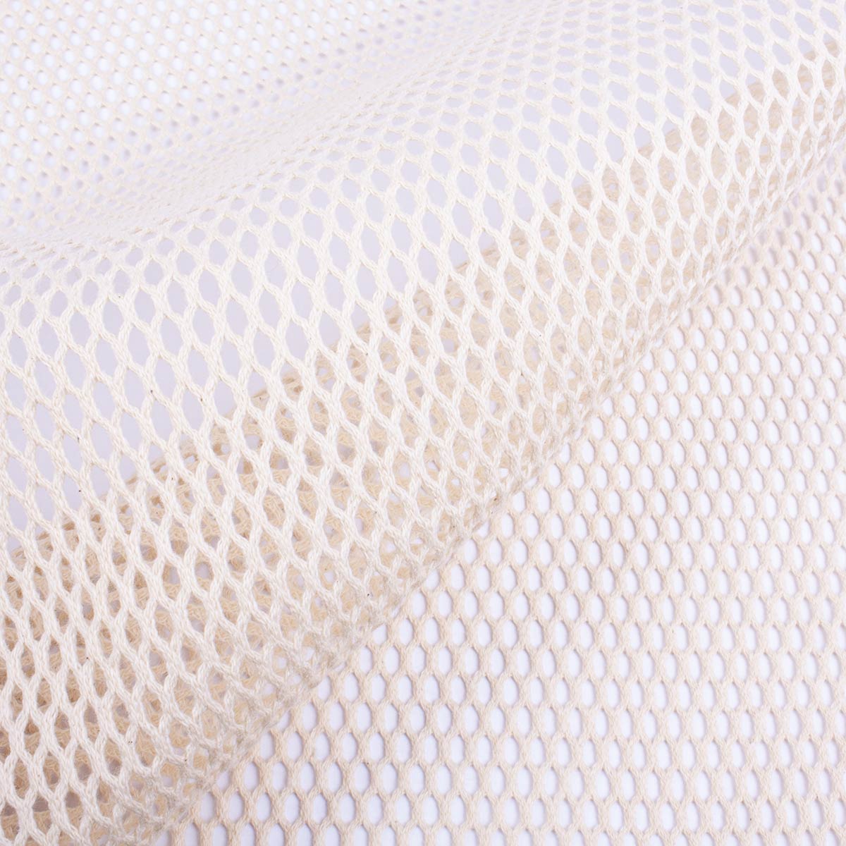 Mesh fabric from 100% organic cotton