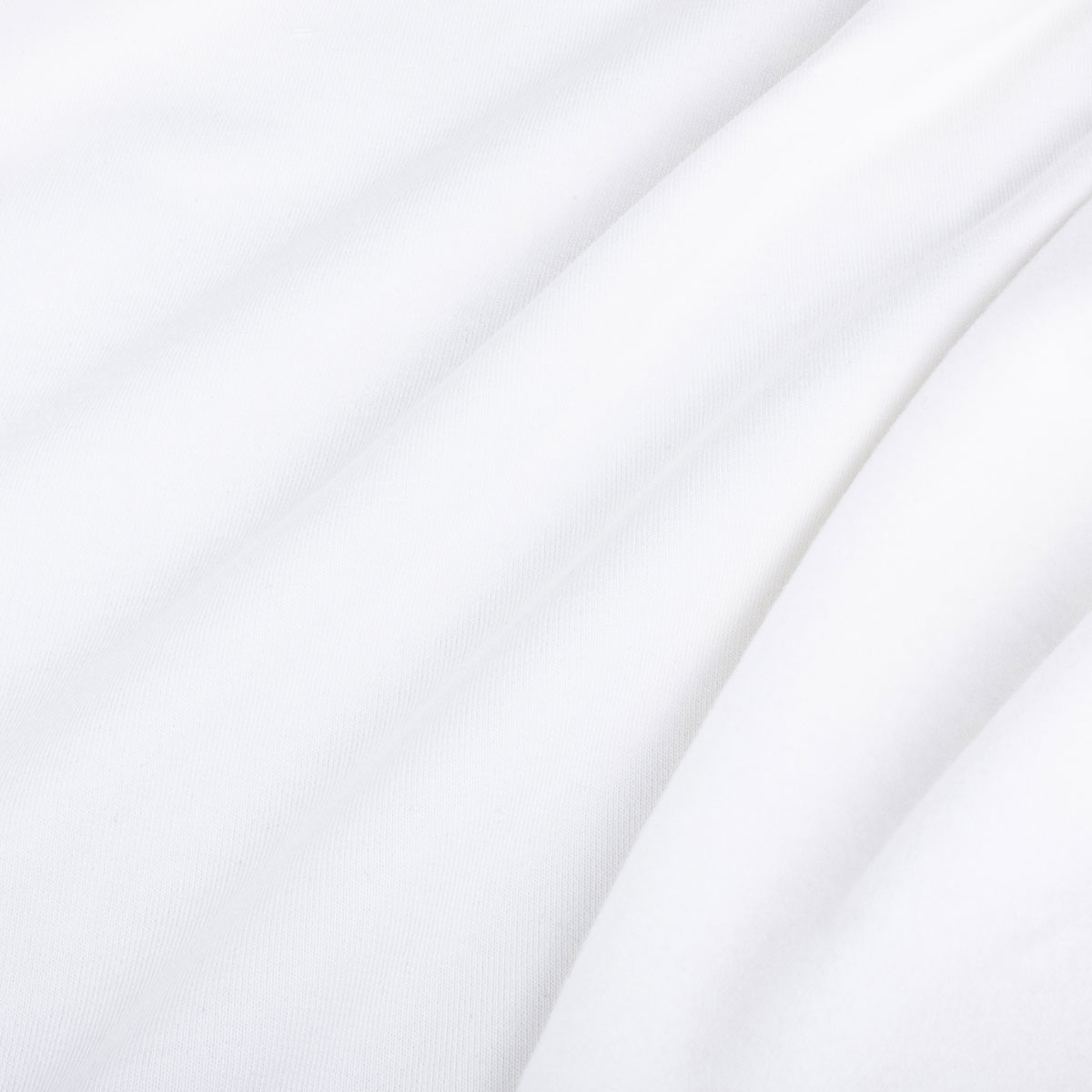 Organic cotton brushed offwhite sweat