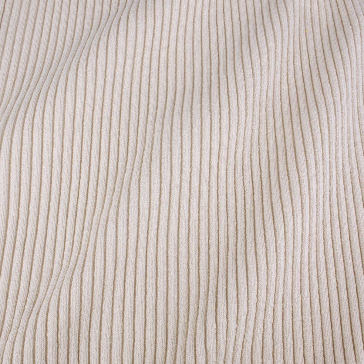 Organic cotton wide rib in rosted almond colour