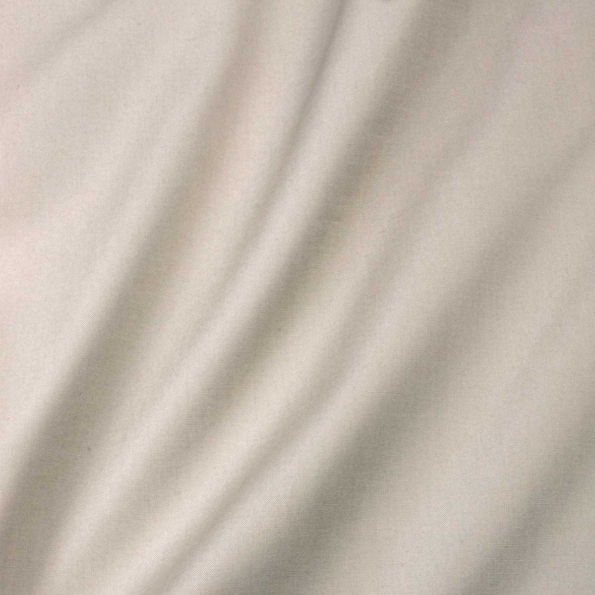 Beige poplin of fine organic cotton