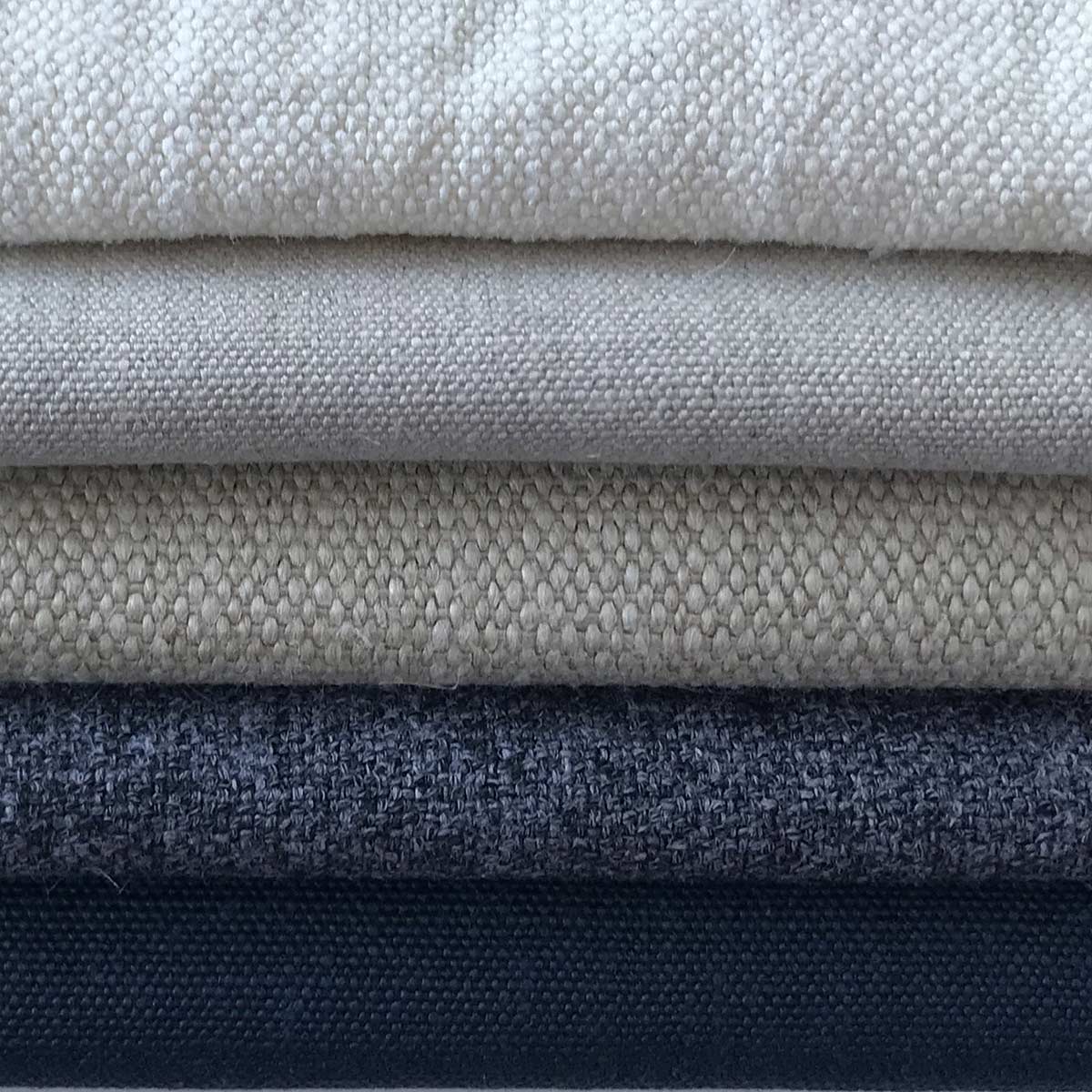 Samples of hemp canvas SaET_Hemp Canvas