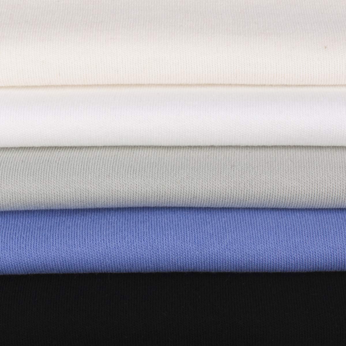 Sample set with organic cotton interlock