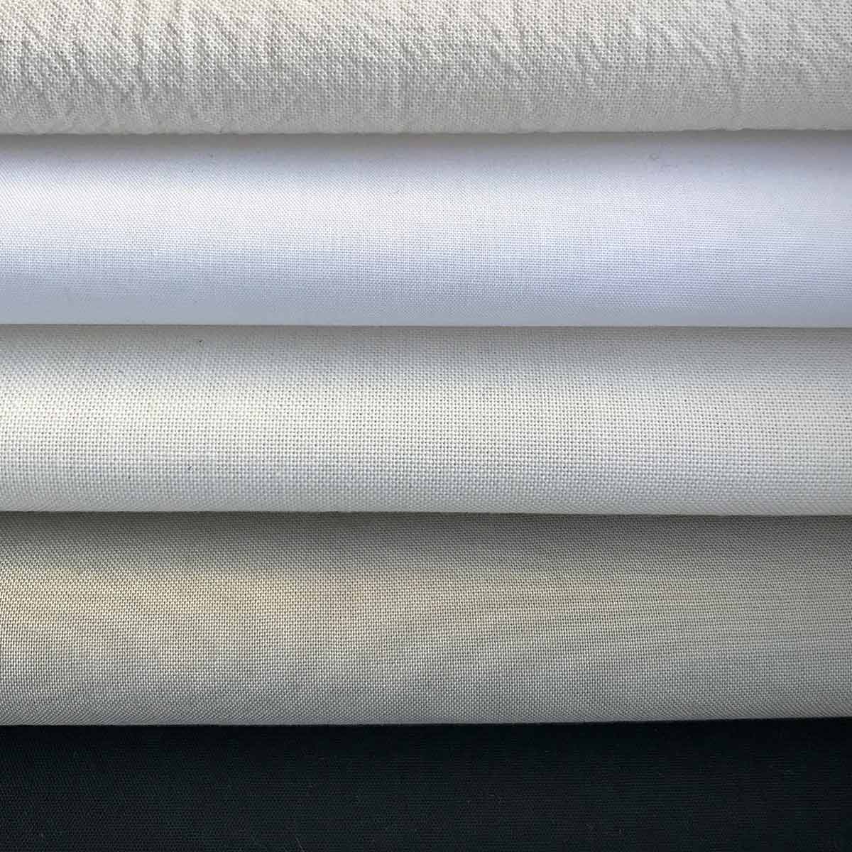 Sample set with organic cotton poplin