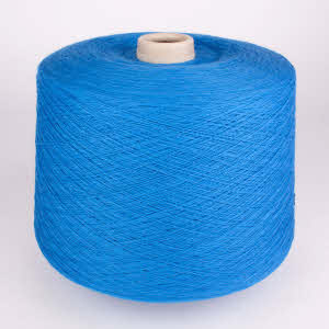 Yarn Nm 34/2 recycled cotton denim