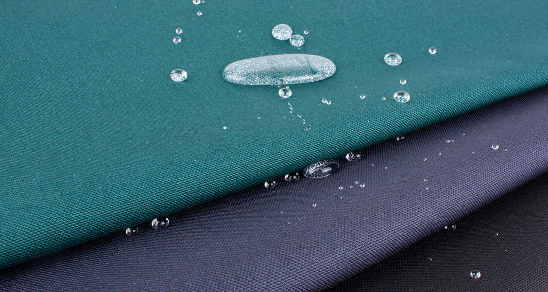 Water repellent fabrics